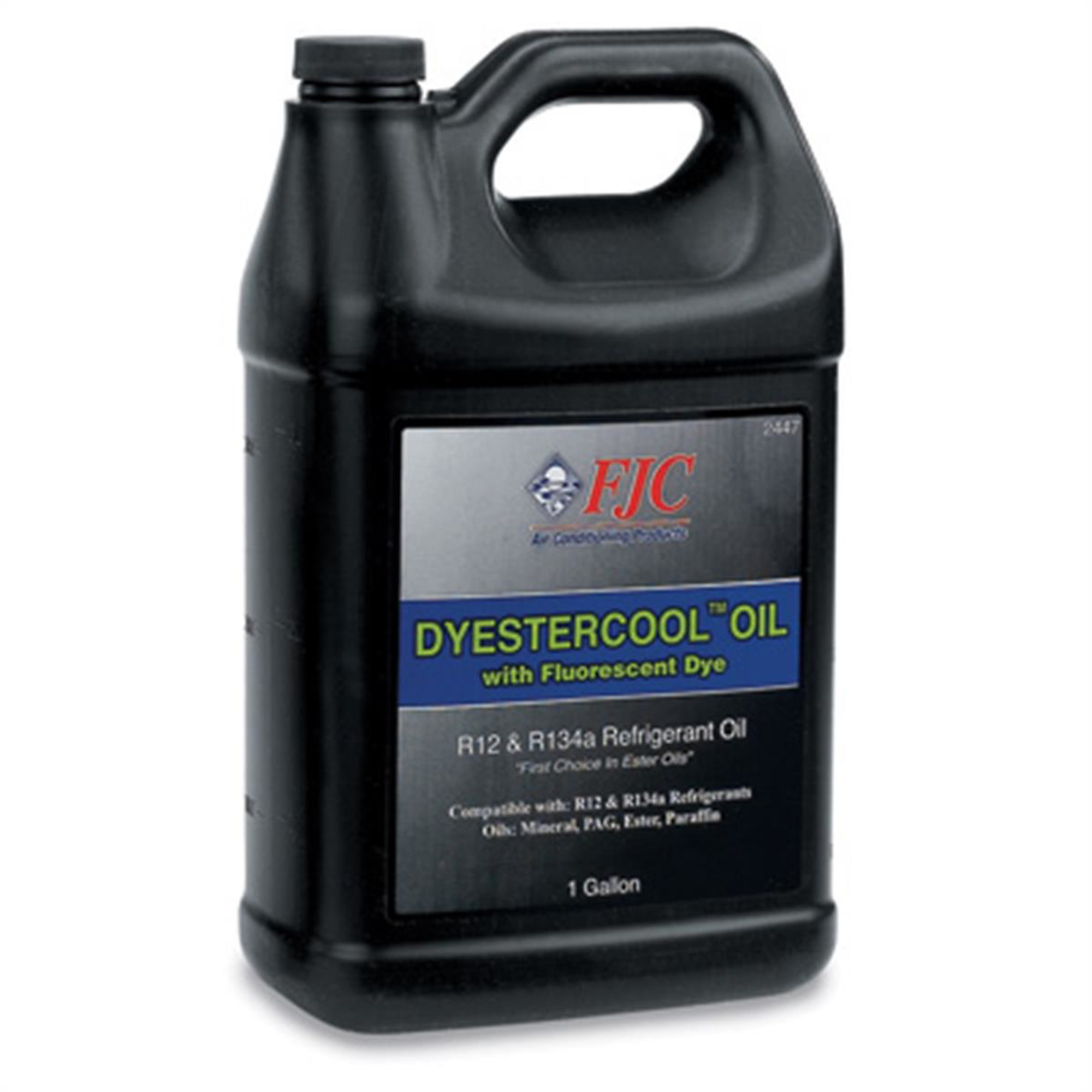 FJC DyEstercool Oil — 1-Gal. Capacity, Compatible with R-134a and R-12, Model# FJC2447